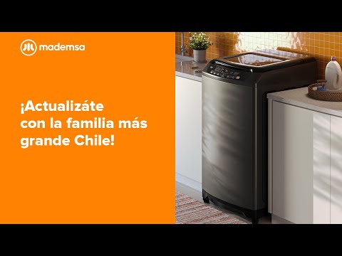 Lavadora Automática 21Kg Carga Superior Control Tiempo 21 Mademsa8#Inox