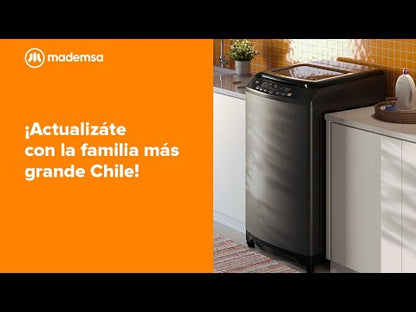 Lavadora Automática 21Kg Carga Superior Control Tiempo 21 Mademsa8#Inox