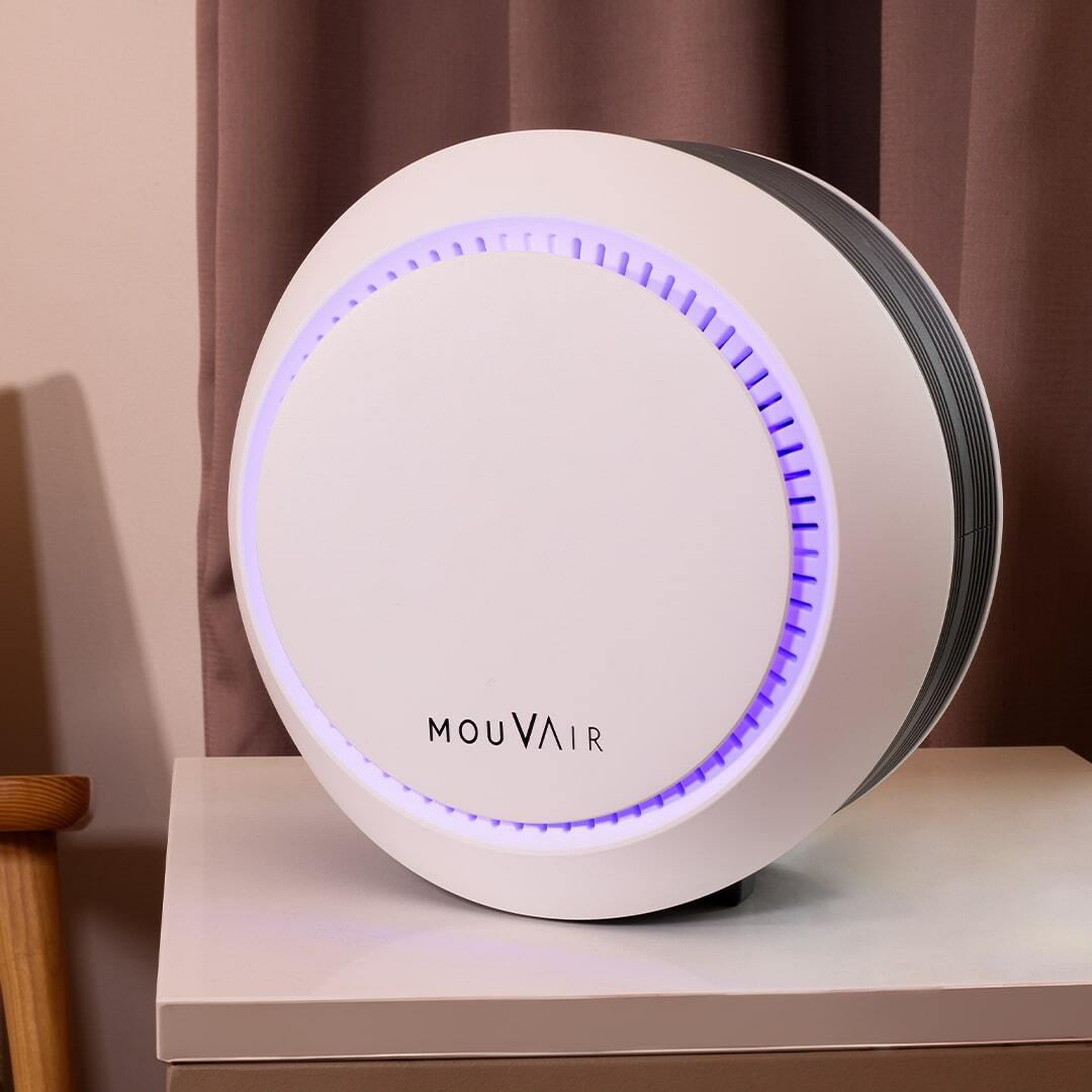 Purificador De Aire Mouvair Om + Filtro H13 Mouvair4#Blanco / Blanco