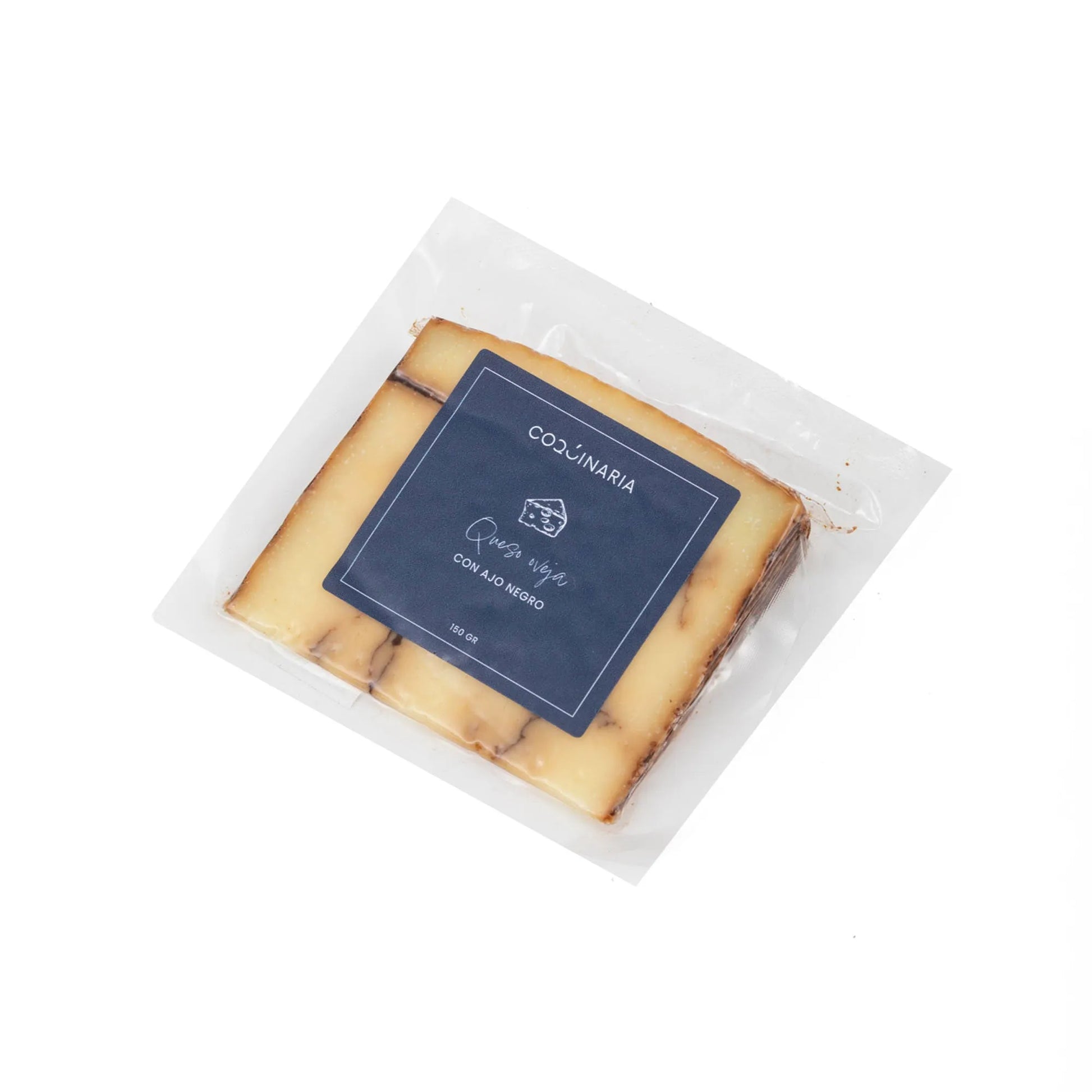 Queso Oveja con ajo negro 150 grs Coquinaria-Gourmet