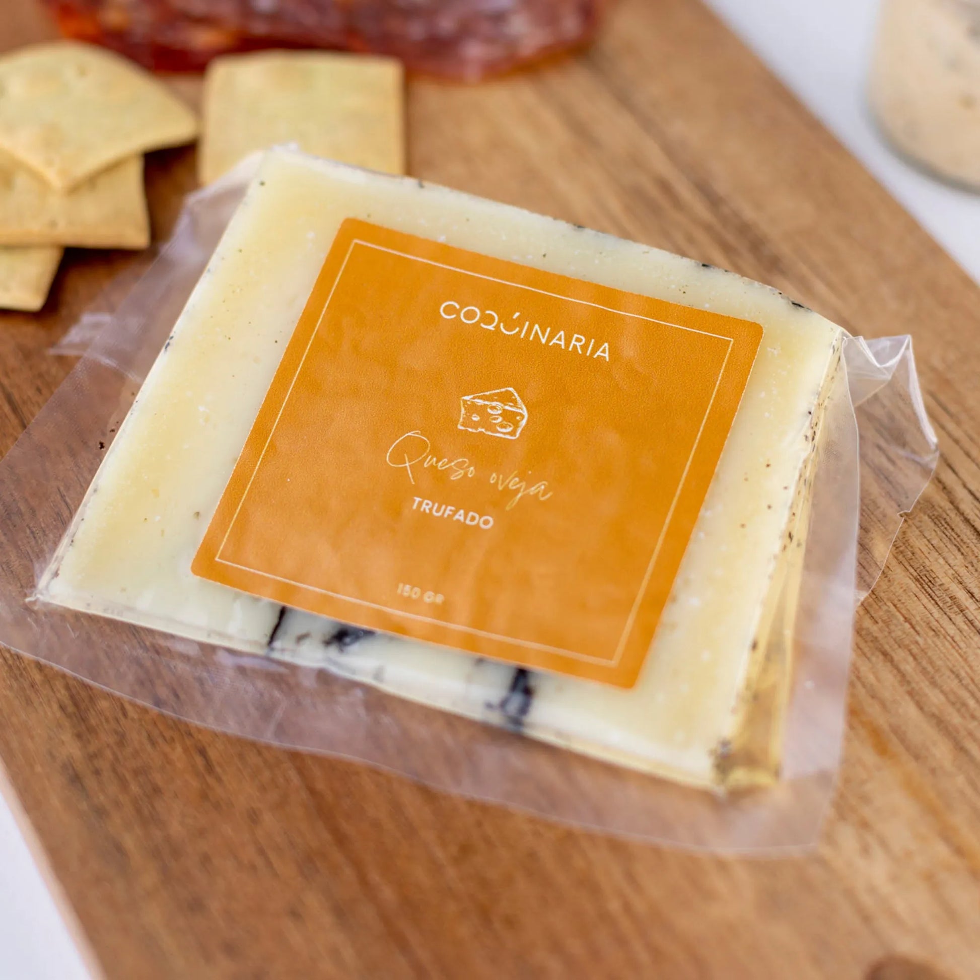 Queso oveja trufado 150 grs Coquinaria-Gourmet