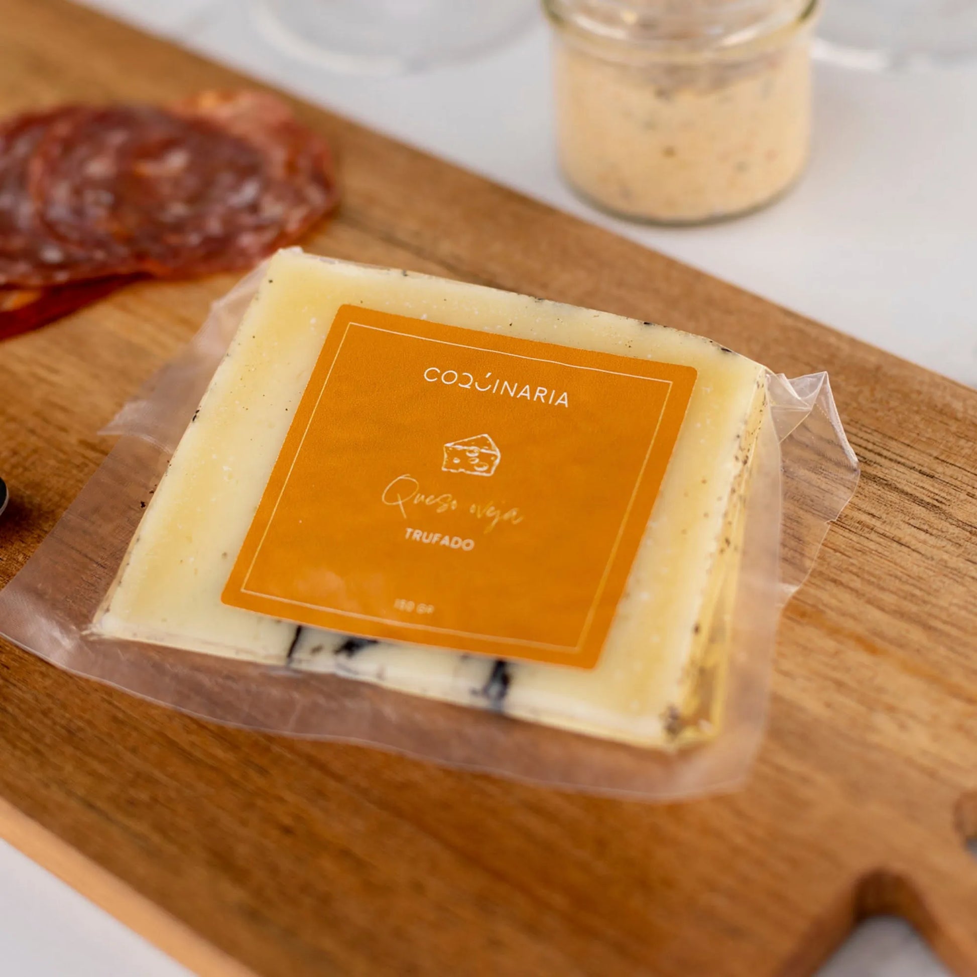 Queso oveja trufado 150 grs Coquinaria-Gourmet