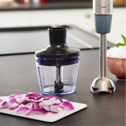 Licuadora De inmersión Quickchef 3 En 1 Moulinex3#Plateado