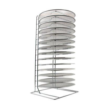 Rack Para 15 Bandejas de Pizza Castel Nuovo2#Gris