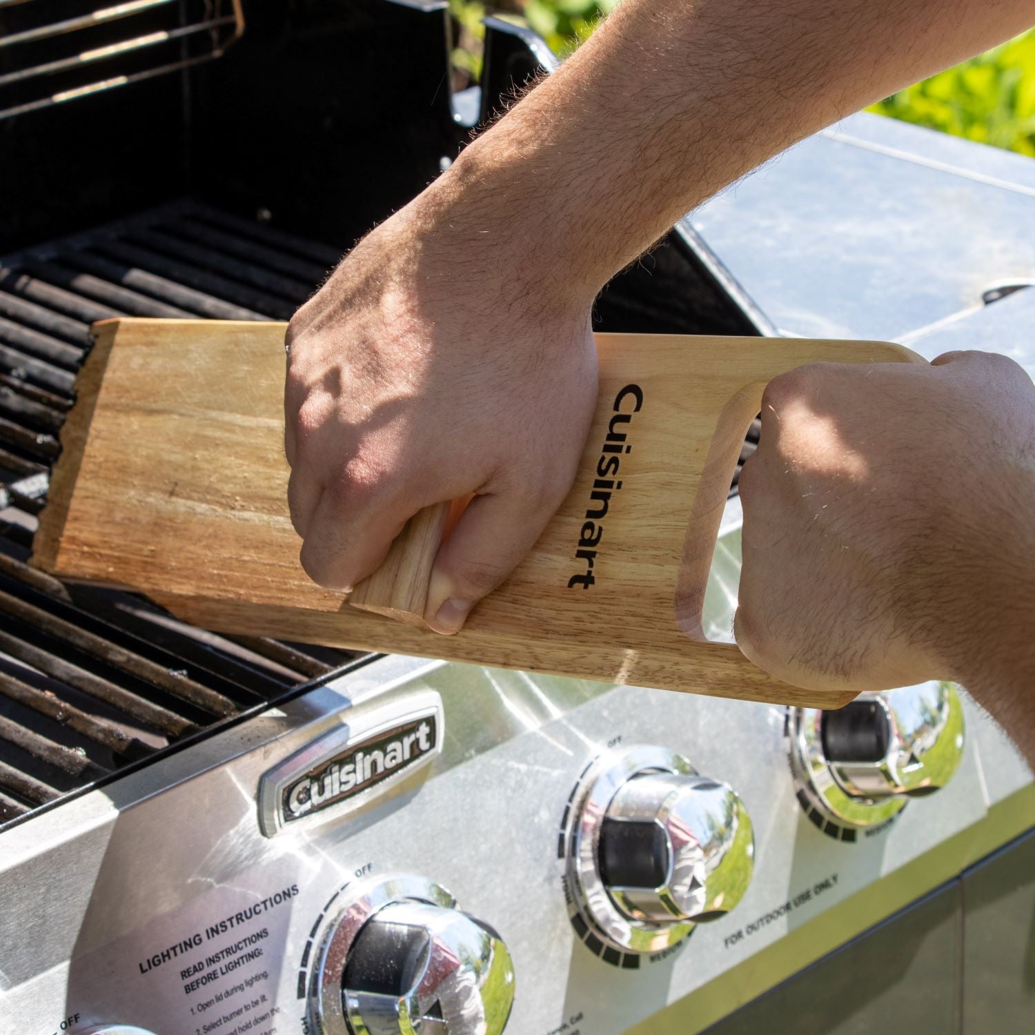 Raspador Para Parrilla Madera CCB-1143 Cuisinart1#Sin color