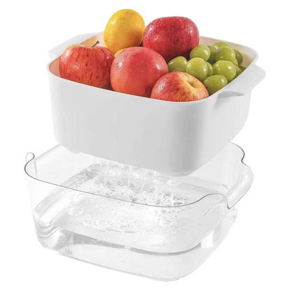 Recipiente Colador Multiuso Santú Home & Deco4#Blanco