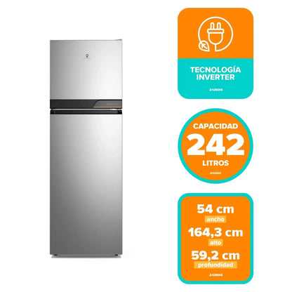 Refrigerador 242L No Frost Top Freezer Inverter Altus 1250IS Mademsa-Refrigeradores