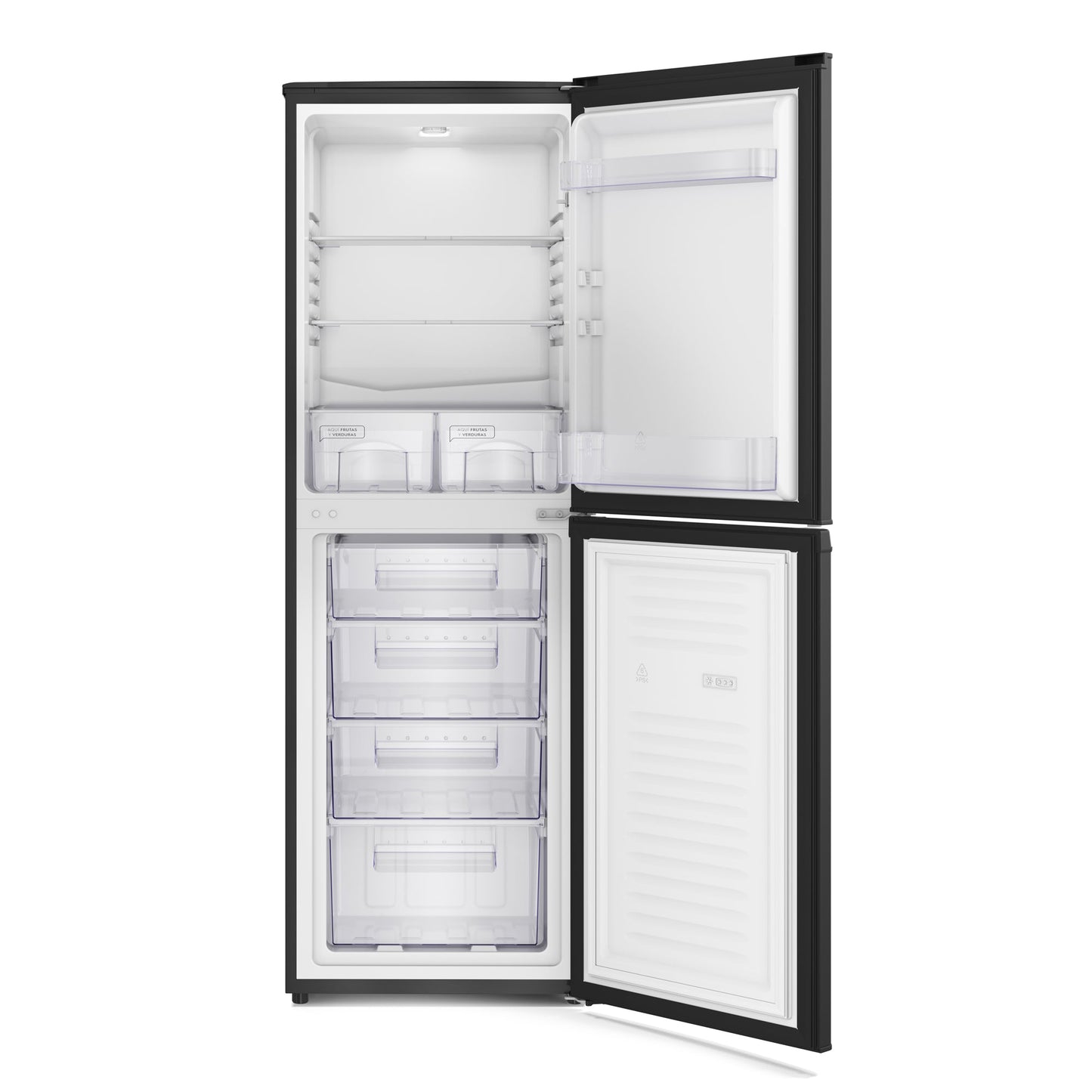 Refrigerador 248L Frío Directo Bottom Freezer MED250B Mademsa-Refrigeradores