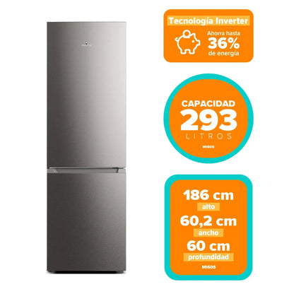 Refrigerador 285L No Frost Bottom Freezer Inverter MI60S Mademsa-Refrigeradores