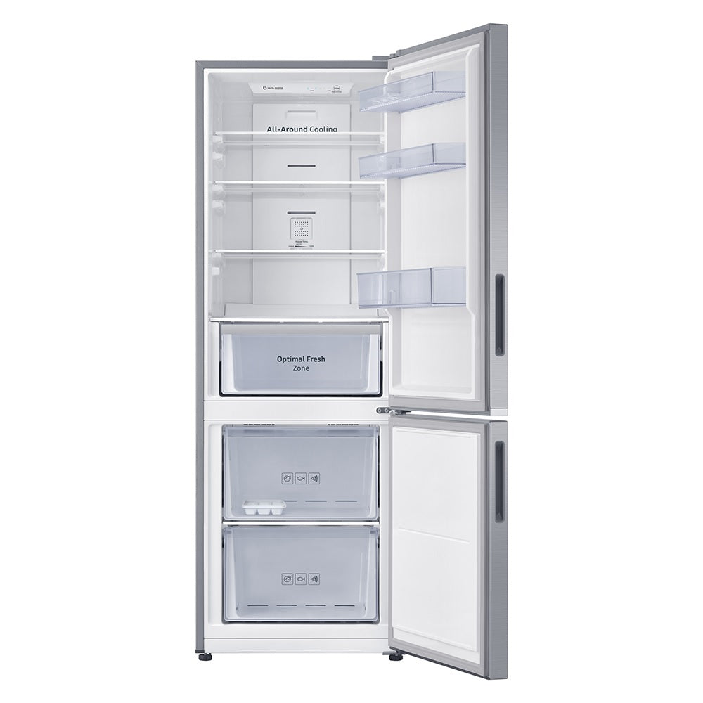 Refrigerador Bottom Mount de 290L con Optimal Fresh Zone4#Acero Inoxidable