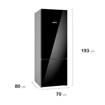 Refrigerador KGN56LBE0N Combi 505 Lts Bosch2#Negro