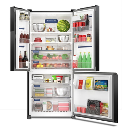 Refrigerador 590 Lts No Frost 3 Puertas Inverter IM8B Electrolux4#Negro