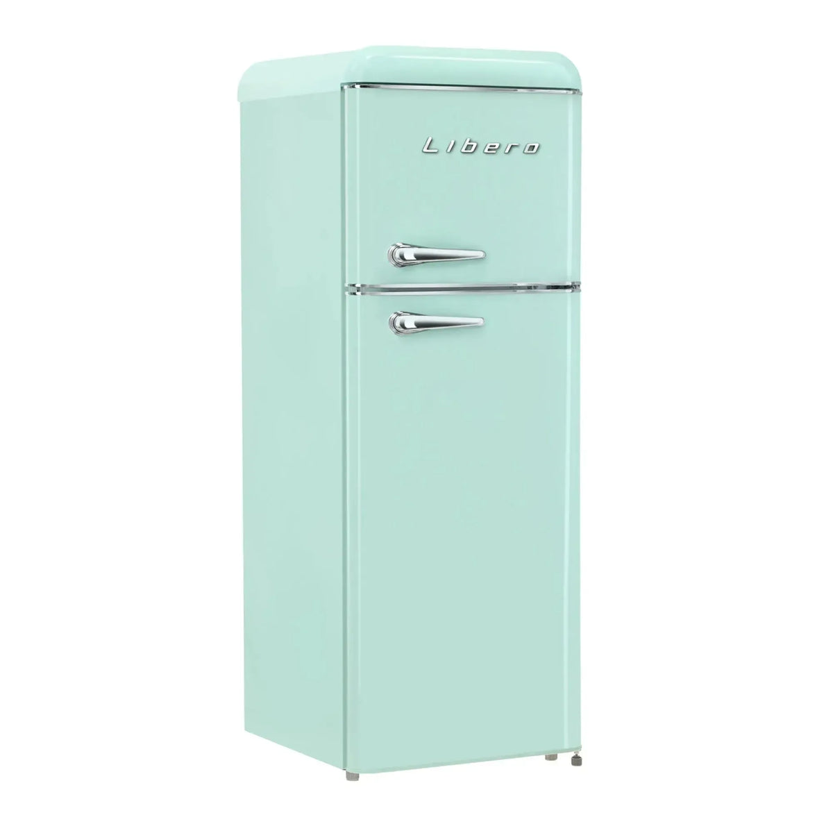REFRIGERADOR RETRO FRIO DIRECTO 204 LTS LRT-210DFMR MENTA-Refrigeradores