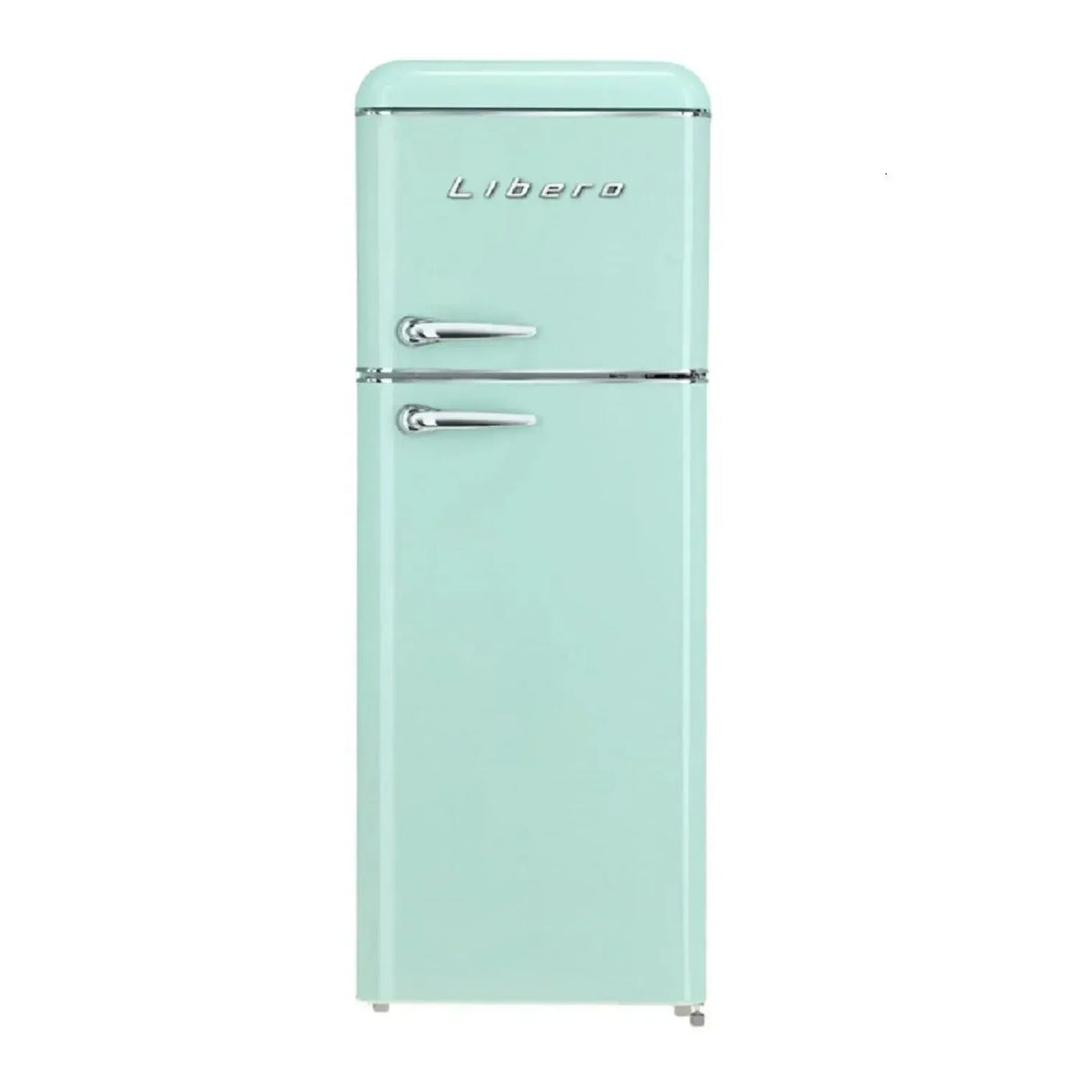 REFRIGERADOR RETRO FRIO DIRECTO 204 LTS LRT-210DFMR MENTA-Refrigeradores