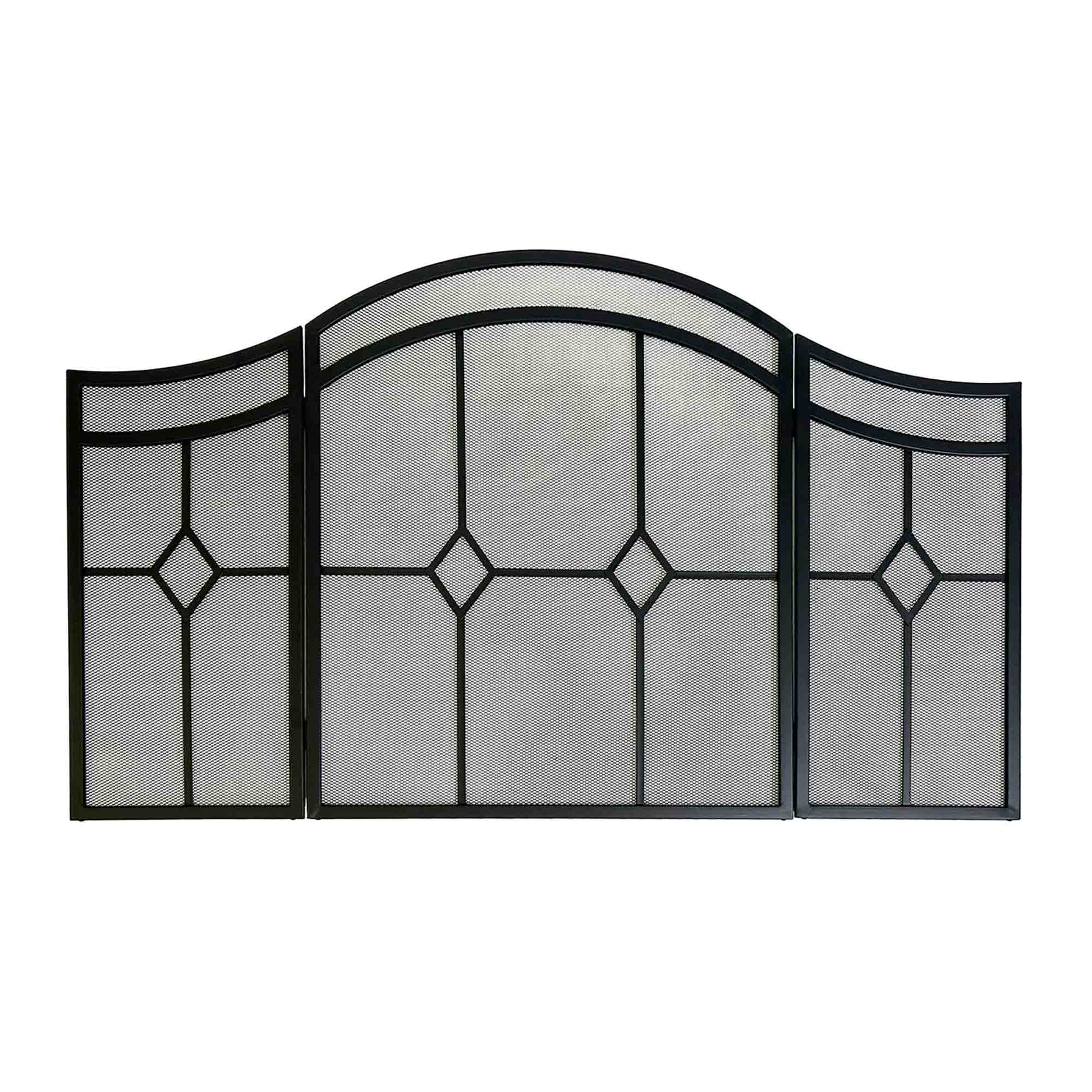 Rejilla de Seguridad para Estufas y Chimeneas Bosca1#Negro