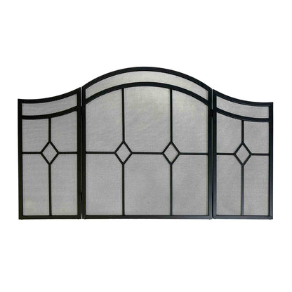 Rejilla de Seguridad para Estufas y Chimeneas Bosca1#Negro