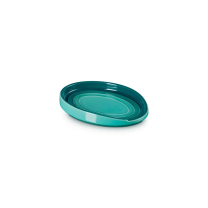 Reposa Cuchara Ovalado 16 cm Bleu Riviera Le Creuset-Accesorios de Cocina