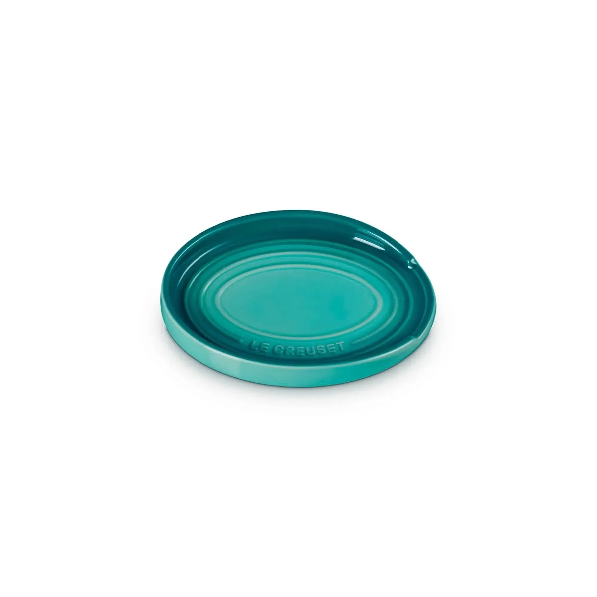 Reposa Cuchara Ovalado 16 cm Bleu Riviera Le Creuset-Accesorios de Cocina