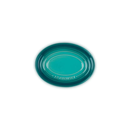Reposa Cuchara Ovalado 16 cm Bleu Riviera Le Creuset-Accesorios de Cocina
