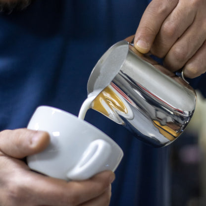 Classic Milk Pitcher 360ml/12oz Rhino1#Plateado