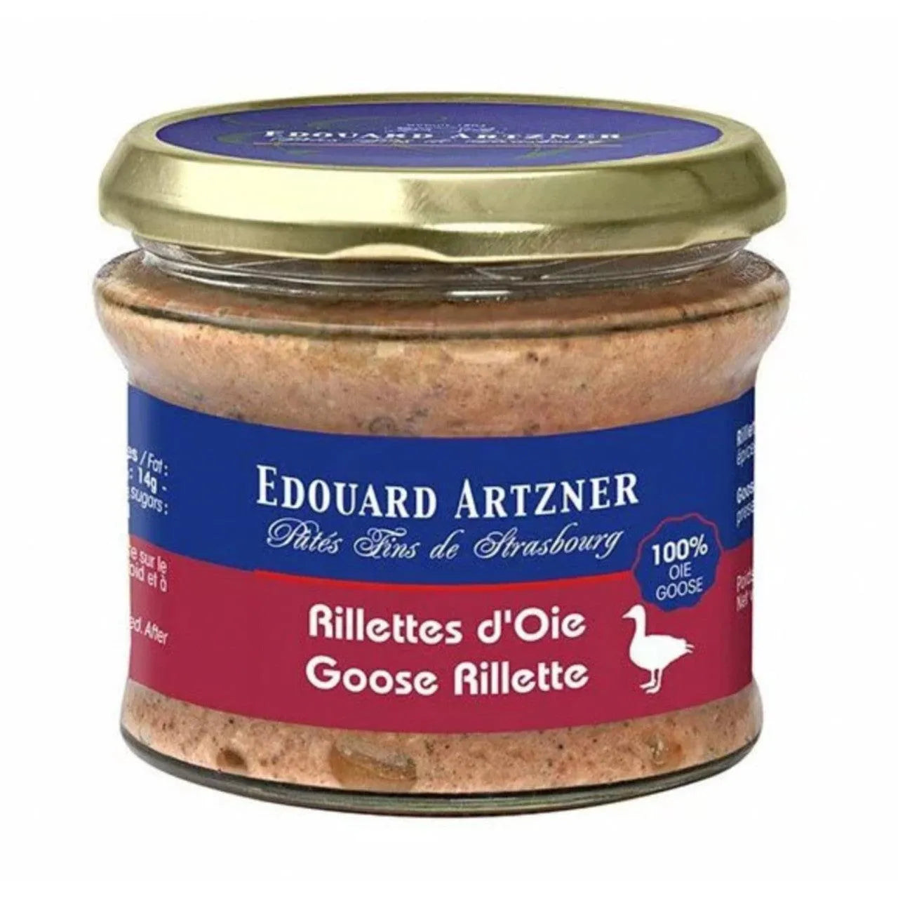 Rillette de Ganso 170 Grs Edouard Artzner