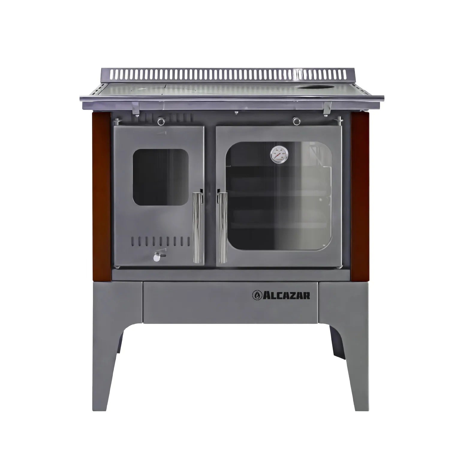 Cocina A Leña Europea S900 Alcazar13#Burdeo