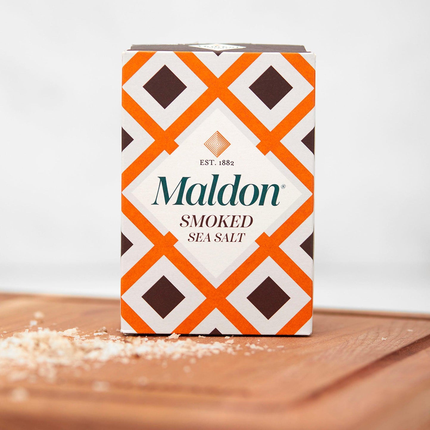 Caja de Sal de Mar Ahumada en Escamas 125 Grs Maldon