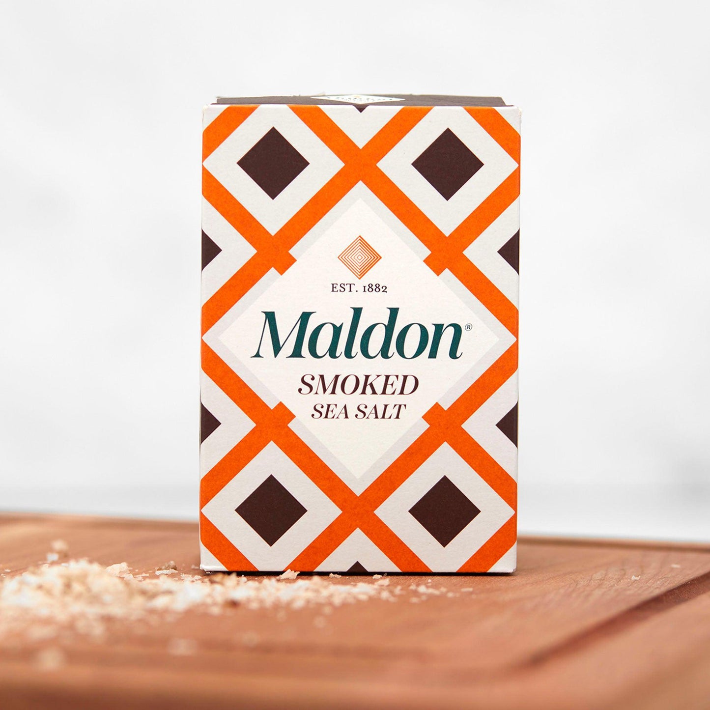 Caja de Sal de Mar Ahumada en Escamas 125 Grs Maldon