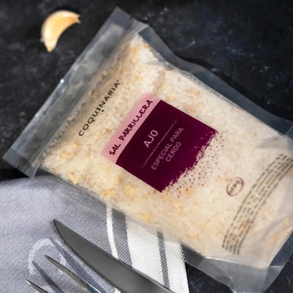 Sal Parrillera Ajo Doypack 450g Coquinaria