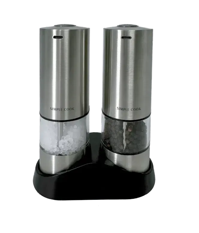 Salero y Pimentero Recargable Power Spice Simple Cook