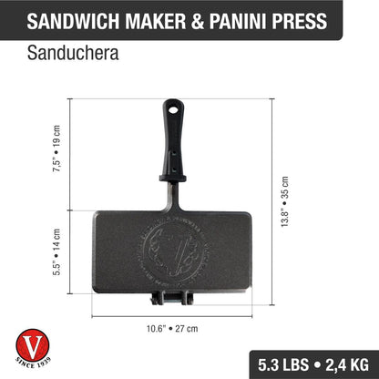 Sandwhichera Victoria8#Negro