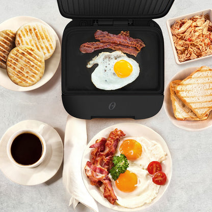 Sandwichera Compacta con Platos Hondos CKSTSM400 Oster3#Negro