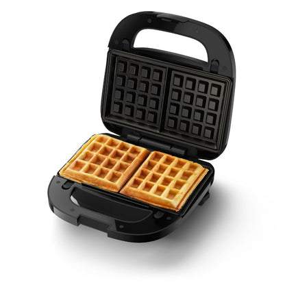 Sandwichera Philips HD2350/80 3 En 1 Paninis Waffles Y Sándwiches Philips4#Negro