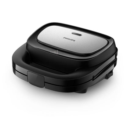 Sandwichera Philips HD2350/80 3 En 1 Paninis Waffles Y Sándwiches Philips5#Negro