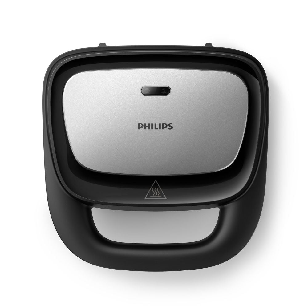 Sandwichera Philips HD2350/80 3 En 1 Paninis Waffles Y Sándwiches Philips6#Negro