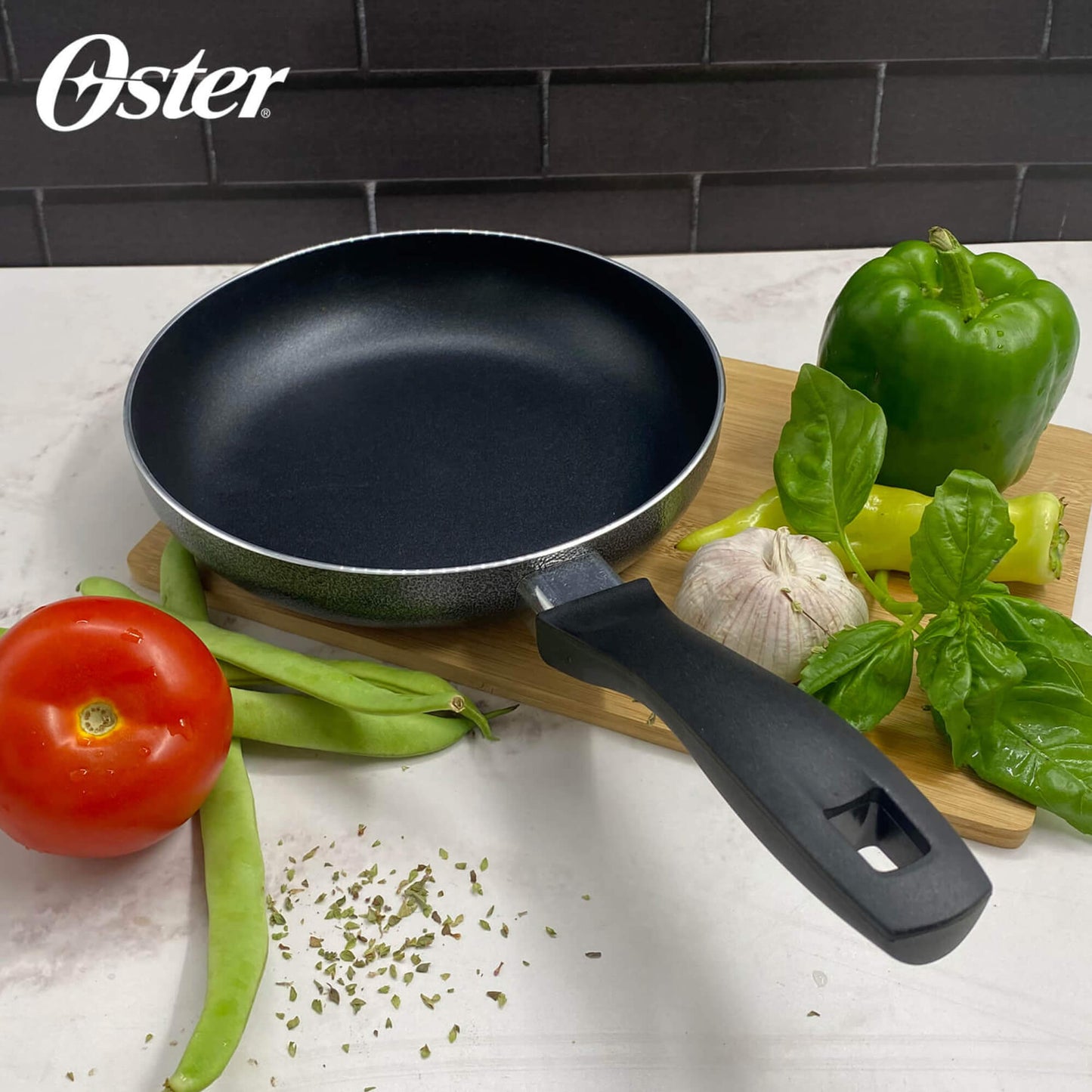 Sartén Aluminio Clairborne 20 cm Oster1#Gris