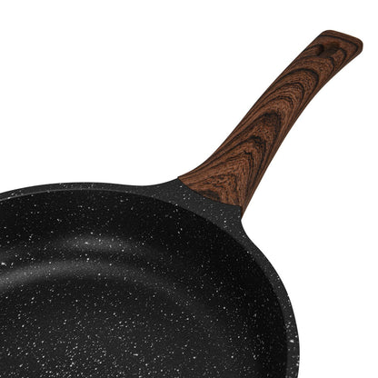 Sartén Antiadherente Filomena Con Fondo De Inducción 24cm Fissman5#Negro