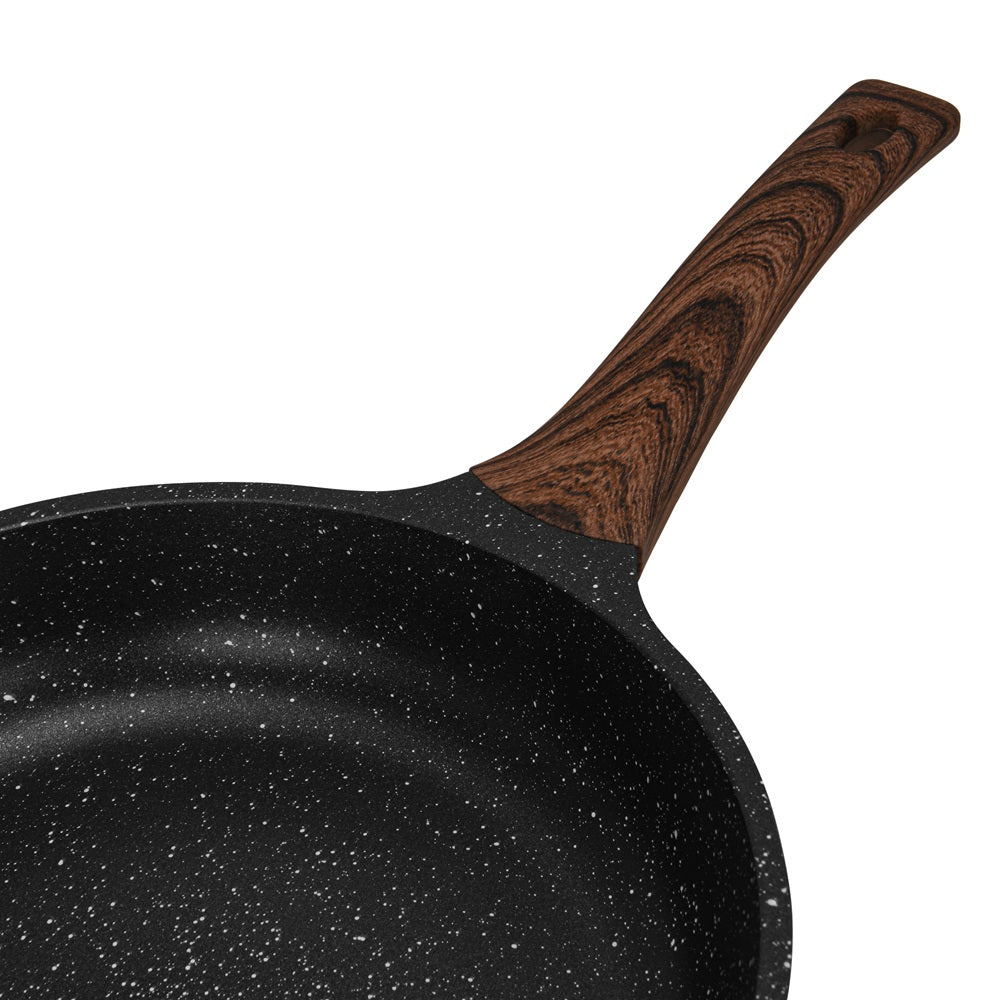 Sartén Antiadherente Filomena Con Fondo De Inducción 28cm Fissman7#Negro