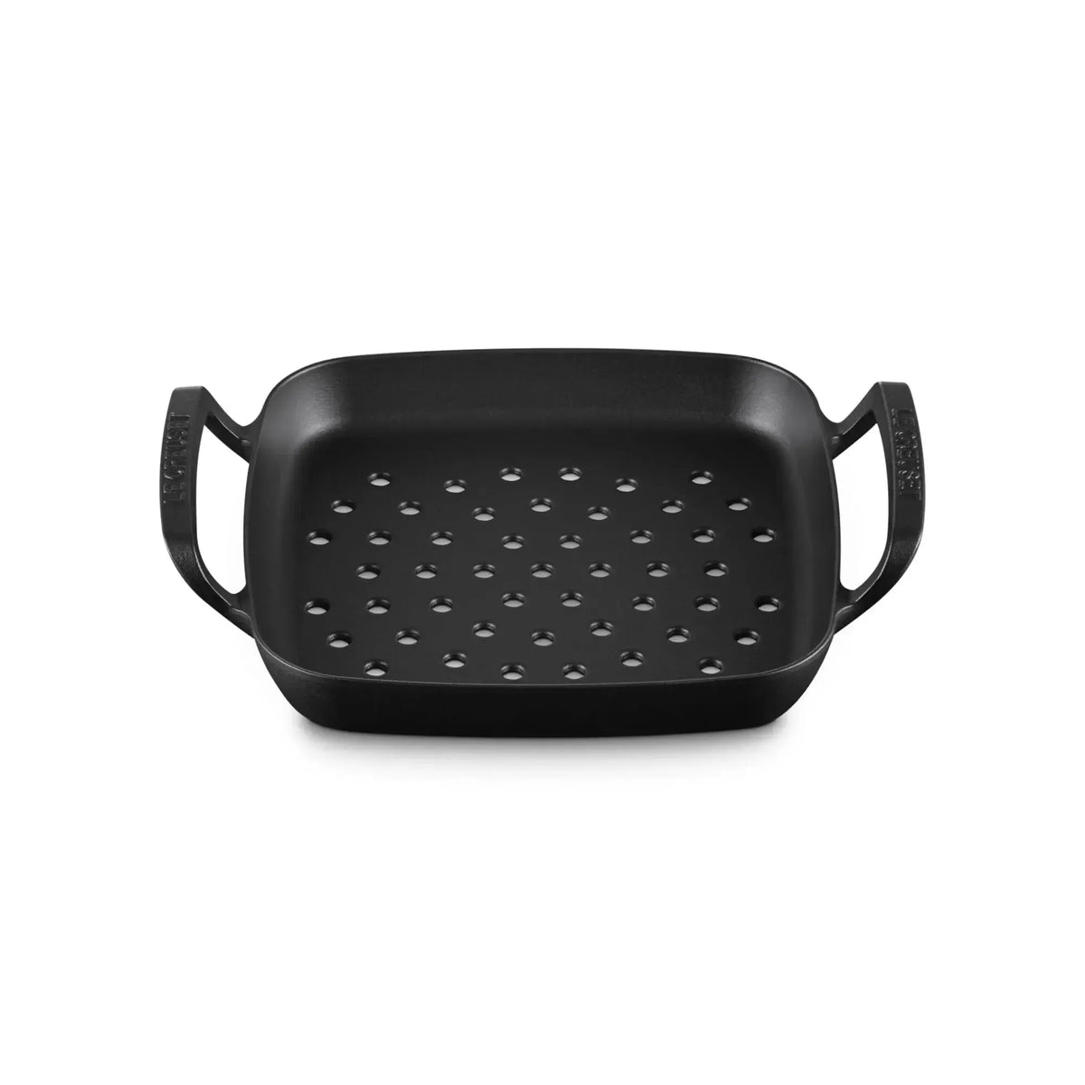 Sartén Asadora Cuadrada Alpine Outdoor 30 cm Matte Black Le Creuset-Parrillas