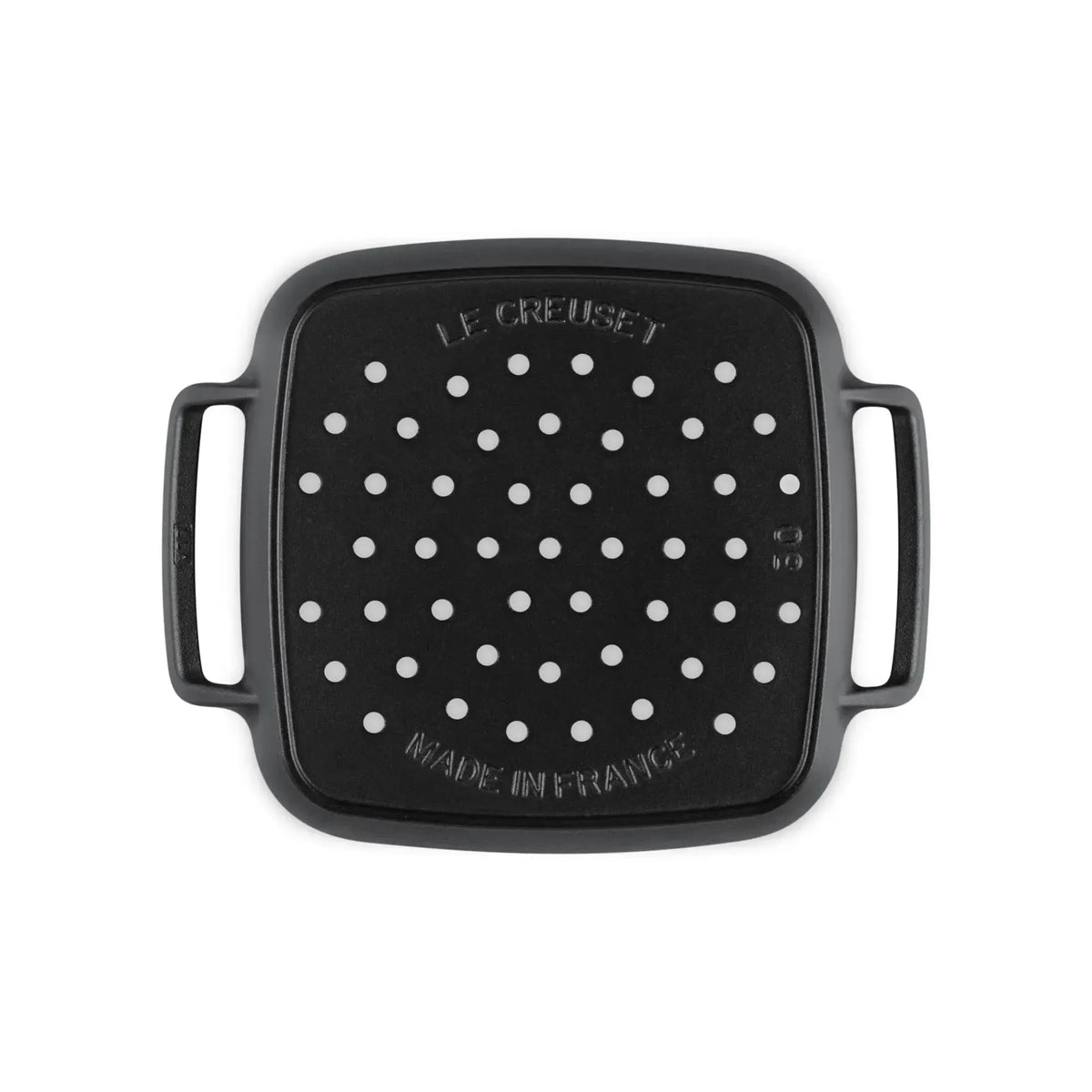 Sartén Asadora Cuadrada Alpine Outdoor 30 cm Matte Black Le Creuset-Parrillas