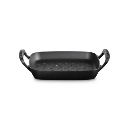 Sartén Asadora Cuadrada Alpine Outdoor 30 cm Matte Black Le Creuset-Parrillas