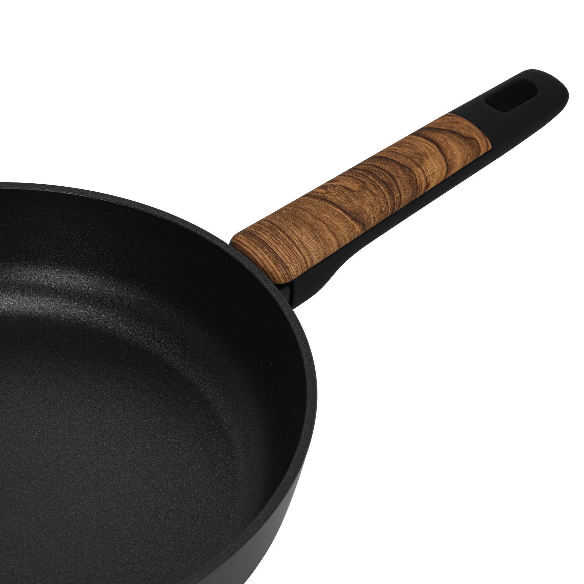 Sartén Feorella Con Fondo De Inducción 26 x 5.5cm Fissman10#Negro