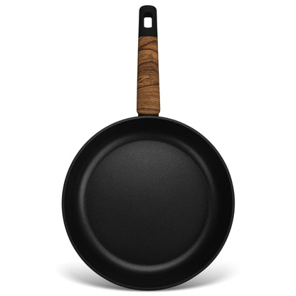 Sartén Feorella Con Fondo De Inducción 26 x 5.5cm Fissman6#Negro