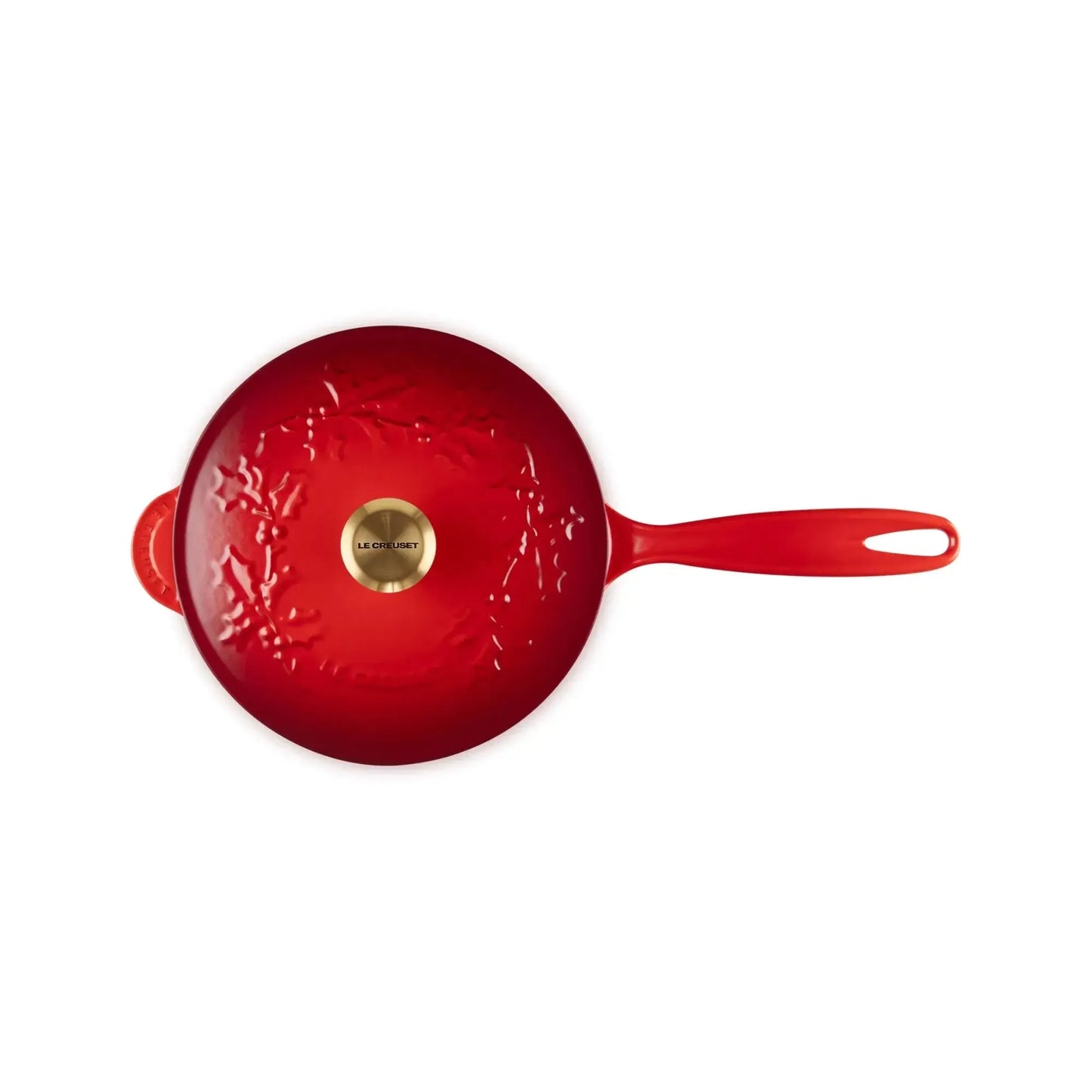 Sartén Hierro con Tapa Holly 21 Cm Cereza Le Creuset2#Sin color