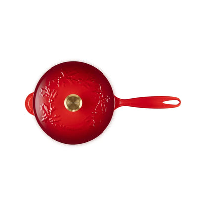 Sartén Hierro con Tapa Holly 21 Cm Cereza Le Creuset2#Sin color