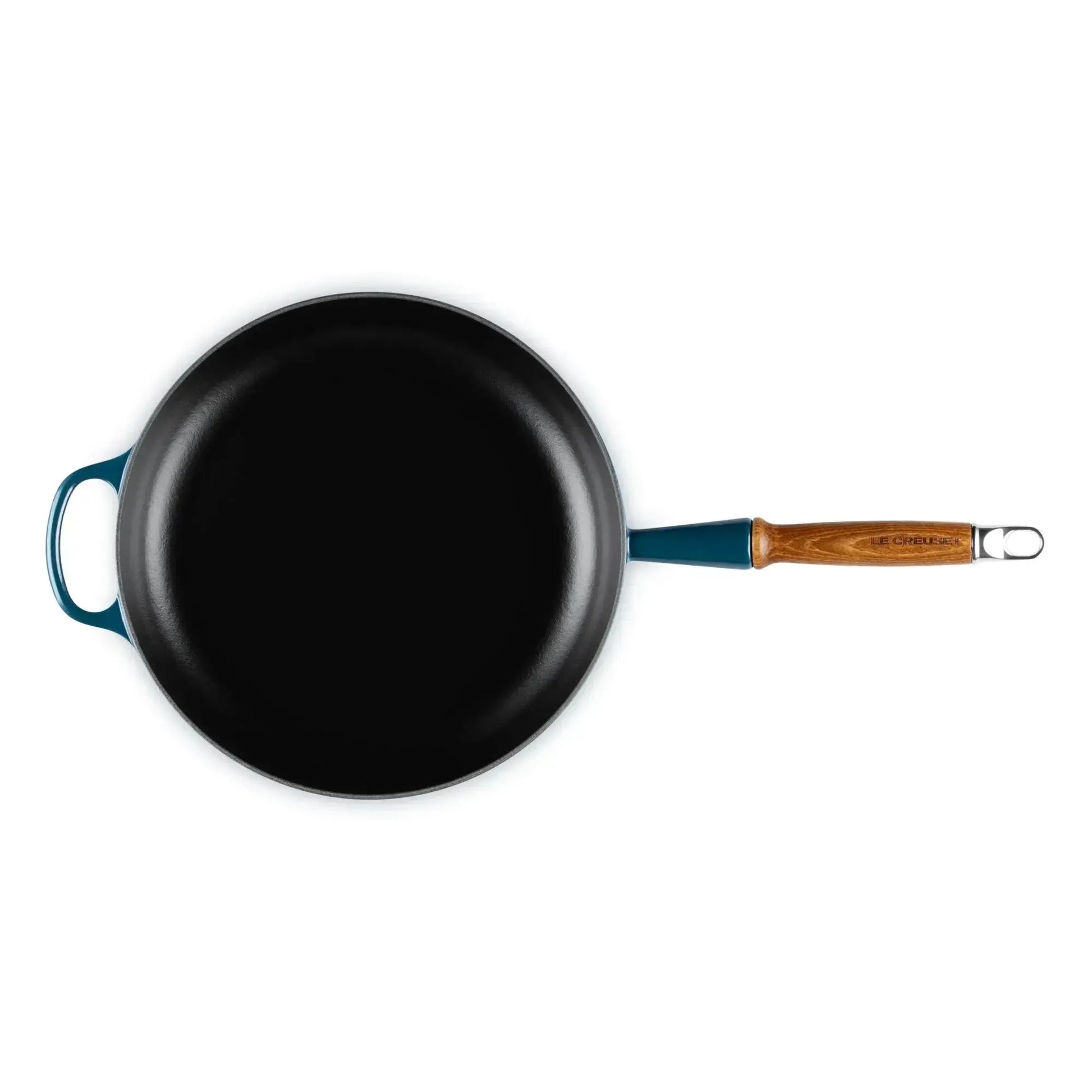 Sarten Mango de Madera 28cm Nuit Hierro Le Creuset3#Sin color