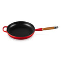 Sartén Mango Madera Signature 28 cm Cereza Le Creuset-Sartenes
