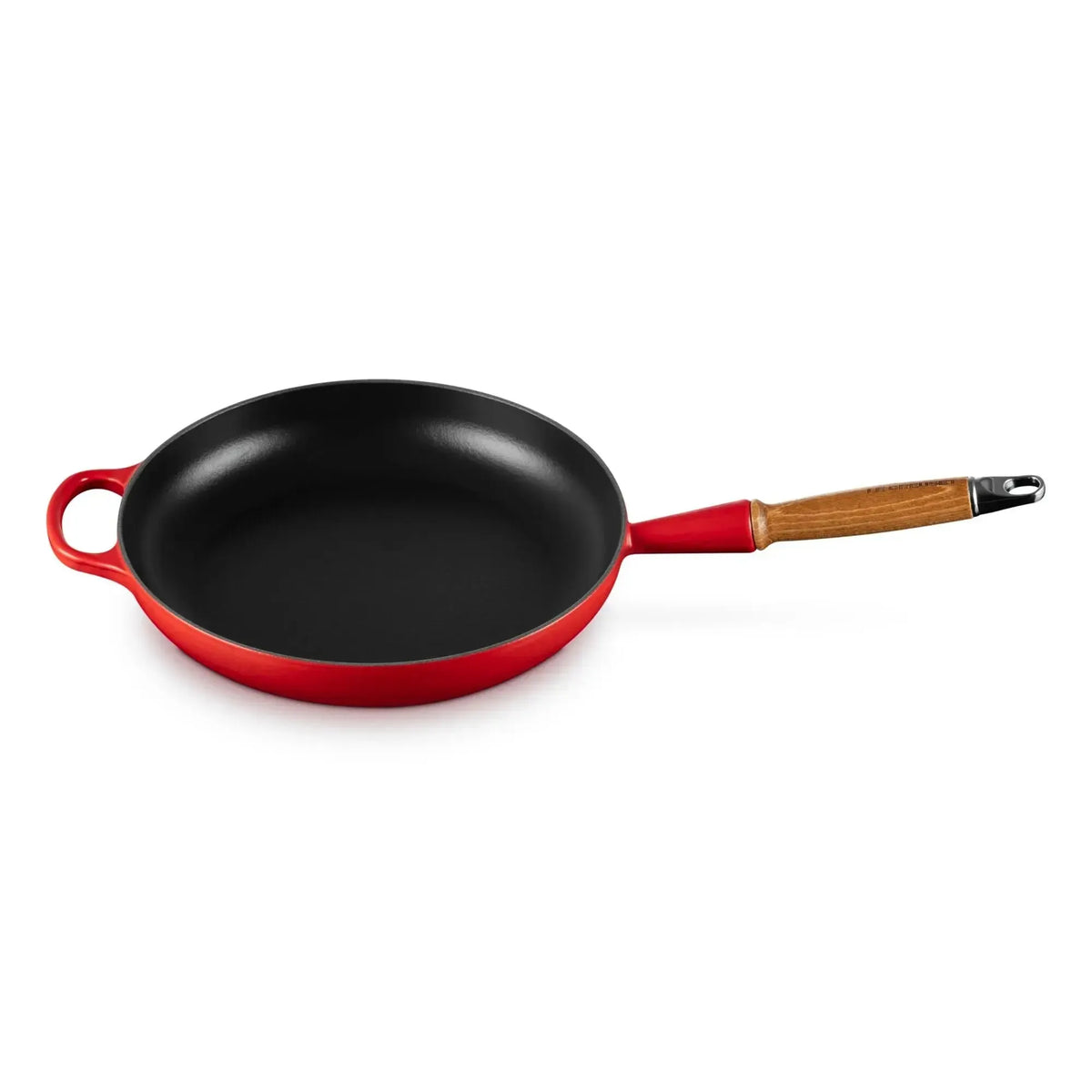 Sartén Mango Madera Signature 28 cm Cereza Le Creuset-Sartenes