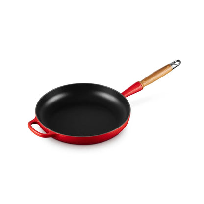 Sartén Mango Madera Signature 28 cm Cereza Le Creuset-Sartenes