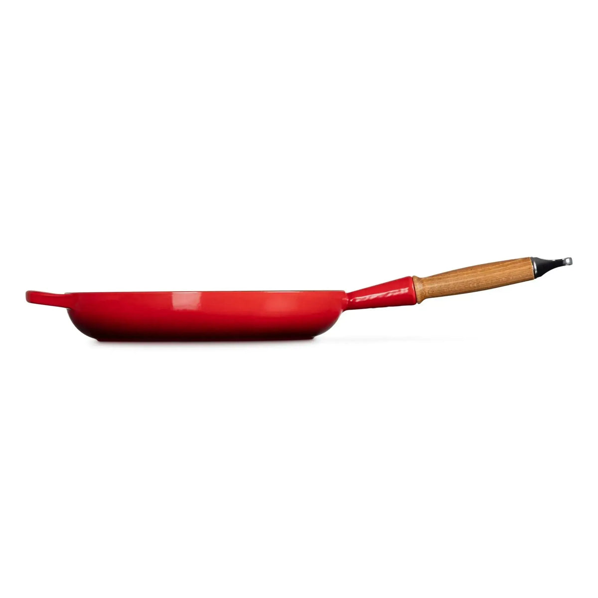 Sartén Mango Madera Signature 28 cm Cereza Le Creuset-Sartenes
